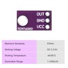 YELUFT 8pcs TEMT6000 Light Sensor Module Analog Light Intensity for