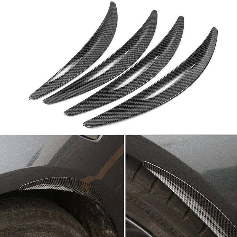 iSpchen Mudguard Widening Pack of 4 Car Mudguard Widening Strips