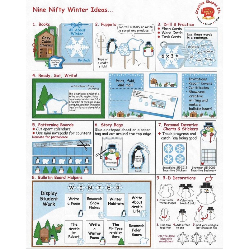 Fir Tree Large Notepad- Christmas Tree/Winter Celebrations Décor and Kids