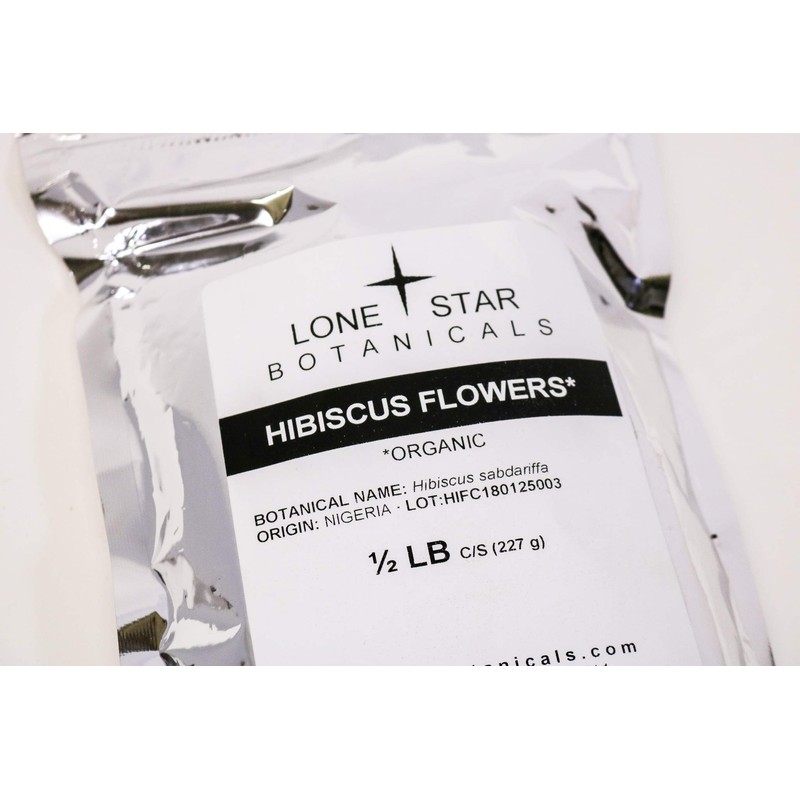 Hibiscus Flowers (C/S) ½ lb.