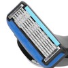 Men Manual Razor Six Blades Waterproof Precise Portable Removable Quick