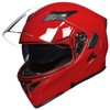 ILM Motorcycle Dual Visor Flip up Modular Full Face Helmet