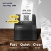 Volcora Thermal Receipt Printer, 80mm USB/Ethernet POS QR Code Printer
