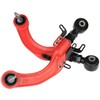 AUTOMUTO Set of 2 Rear Control Camber Arms Red Adjustable