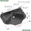 Automann MHT800-4 Lift Bag Plate UBL Hendrickson Trailer S-27945 B-27945
