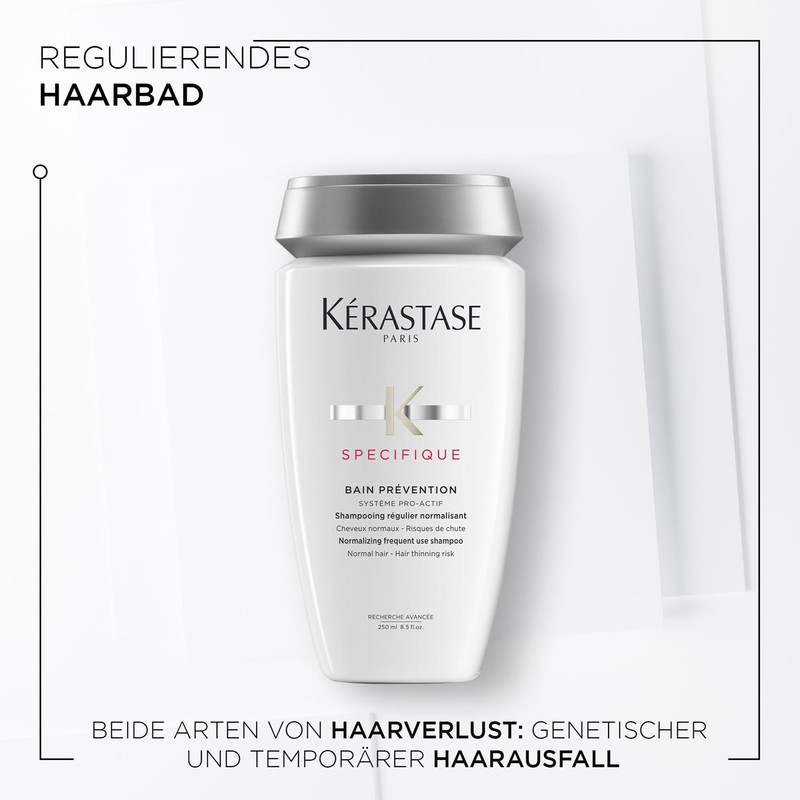 Kérastase Shampoo for All Hair Balancing and Moisturising Hair Loss