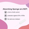 After Sex Clean Up Drip Sticks - Absorbing Sponge for