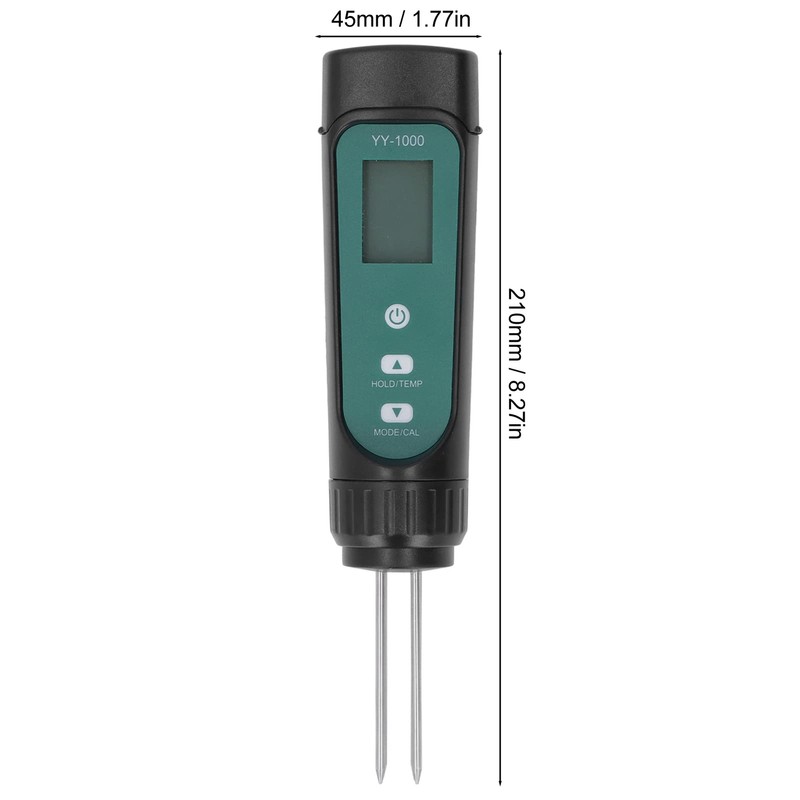 Digital Soil Tester 3 in 1 EC Temperature Moisture Meter