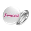 Huuraa Button Princess Lettering Badge Size with Motif for Every