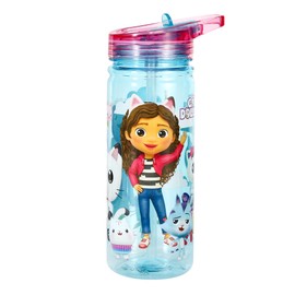 Zawadi Global Gabby's Dollhouse 580ml Water Bottle for Kids School Drinks Bottle Made of Durable Ecozen Reusable BPA Free