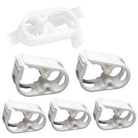 EDWERD Tube Tubing Clamps for Clinic Infusion Guard Assit Aid for Elderly Bedridden Disabled, Fit 1/4", 3/8", 1/2" OD Tube