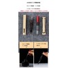 Isshinsai Fountain Pen Re-inkable, Screw Type, Black Brush Pen, Fine