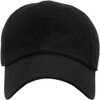 Premium Baseball Cap KB4006 / Custom Hats/Embroidery Hats/Monogram Hats (Black),