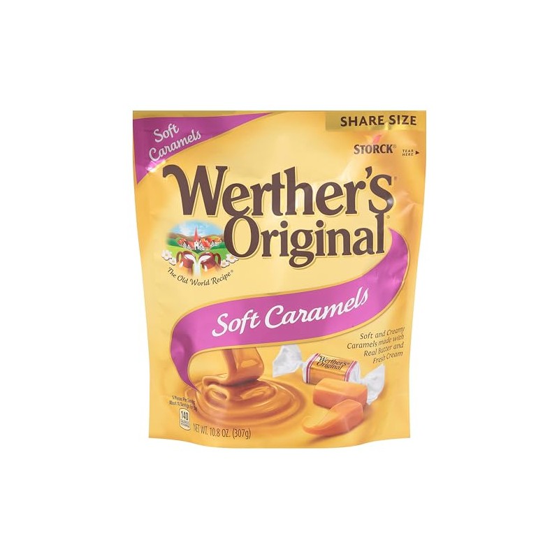 Werther's Original, Soft Caramels, Share Size, 10.8 Ounce
