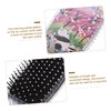 Healvian 2pcs Cartoon Transparent Detangler Hair Brush Cute Panda Design