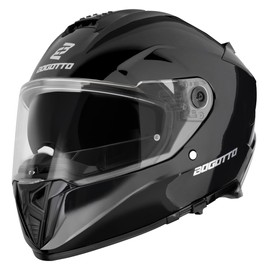 Bogotto FF122 SVK Solid Helmet, Black, S