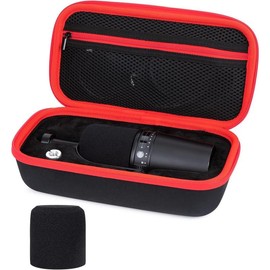 MV7 Shock Mount Reduces Vibration Noise Matching Mic Boom Arm Stand, Compatible for Shure MV7 Mic by - Color: Shure MV7 Case