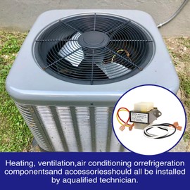 46-24124-06 HVAC Transformer for Furnace 46-24124-06 BE161640GDD 29M7101,40VA 120/24V Channel 2 Hole Mount Model Specific Furnace Transformer Leads with 1/4 in Insulated Female Quick Connects