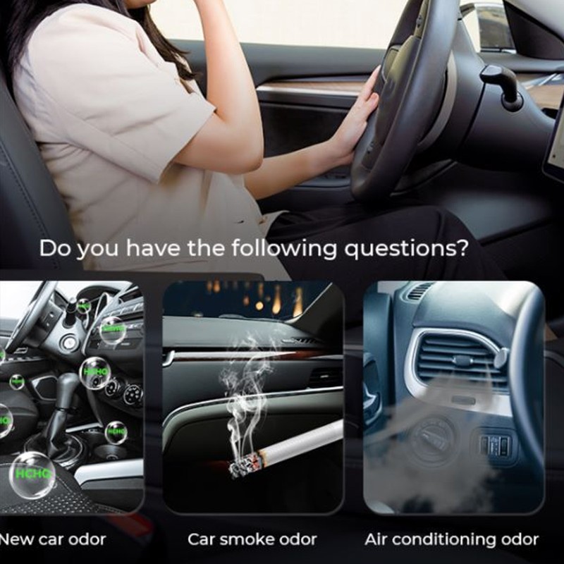 Car Fragrance Machine Non Slip White 5V 2000mAh USB Portable