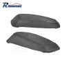 risemotom8 PU Leather Waterproof Hardbag Saddlebag Lid Covers for Harley