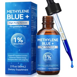 Azul de metileno de grado farmacéutico, solución de azul de metileno al 1 para la salud cerebral y el mantenimiento de la energía, pureza ultraalta,  
