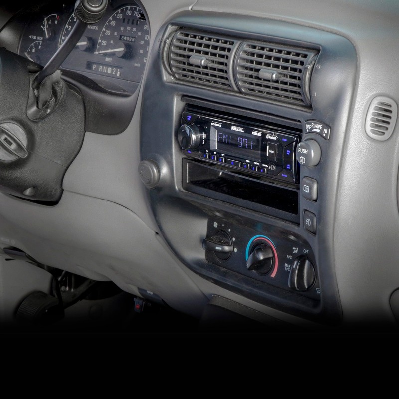 Scosche FD1327B Single DIN Dash Kit Compatible with Select 1995-11