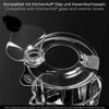 Kitty Professional professional splash guard "pimp" compatible with Kitchen Aid
