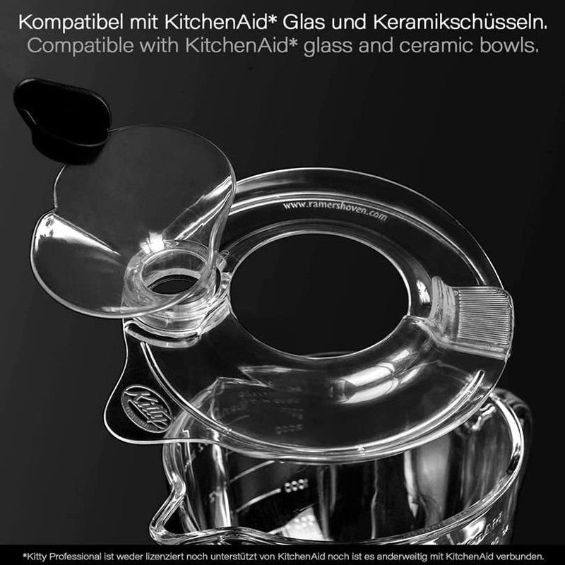 Kitty Professional professional splash guard "pimp" compatible with Kitchen Aid