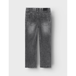 NAME IT Girl Jeans Wide Fit, Dark Grey Denim