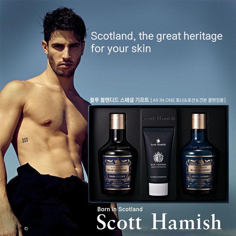 Scott Hamish Blue Blended Special Gift 180ml 2-Set
