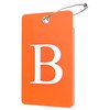 Gostwo 2 Pack Luggage Tags for Suitcases, 26 Initial Letter