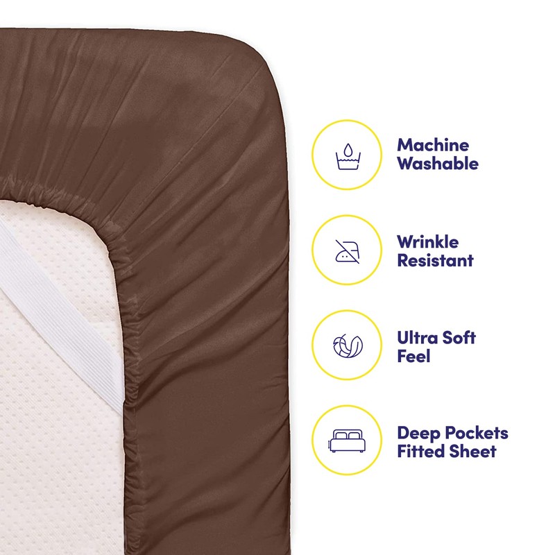 Full Size Bed Sheets - 6 Piece 1500 Supreme Collection
