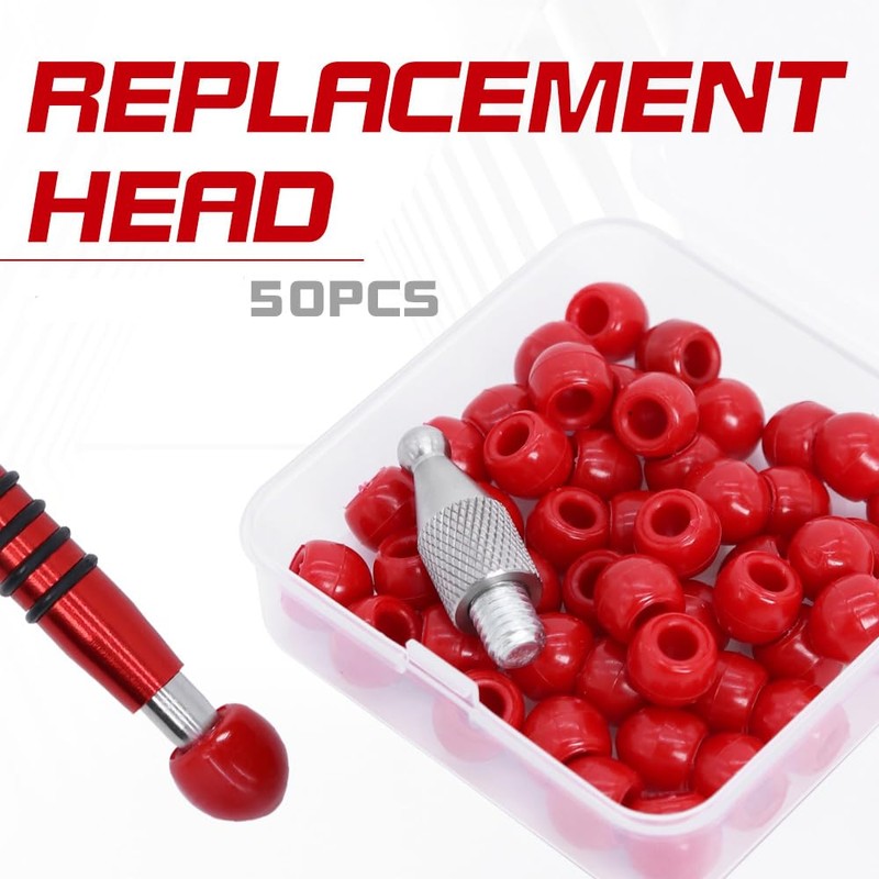 Professional Rubber Tips for Paintless Dent Repair Hammer and Tips