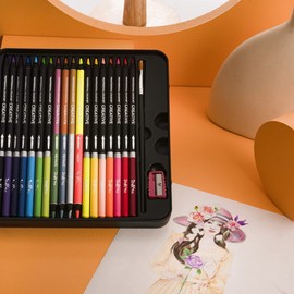 Colores acuarelables Indra Creative (36+4)