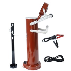 TIANGUOHE Portable Welding Rod Oven, 110V Electrode Oven 11Lbs Capacity, Rod Oven For Stick Welding for 18" (450mm) Electrodes, Welding Rod Dryer Dry, Dry Stick Welding Electrode Oven, red