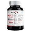 Oby Multi Enzimas digestivas, Probiticos 7 tipos enzimas Probiticos Bifidobacterium