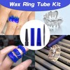GJ FAFA Ring Wax Carving Kit Carving Wax Ring Tubes