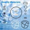 RUHUALIFE Water Softener Seal Kit Water Softener Rotor Disk Repair