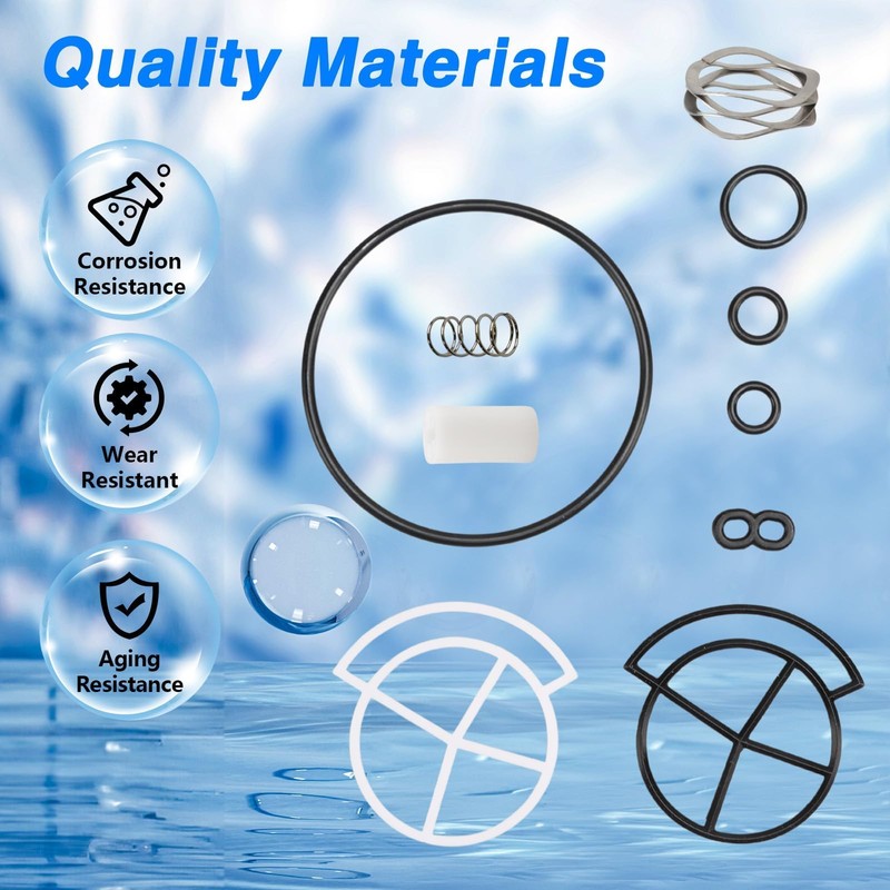 RUHUALIFE Water Softener Seal Kit Water Softener Rotor Disk Repair