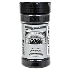 Shudh India Kalonji (Black Seed, Nigella Sativa, Black Cumin) Seeds ~ All Natural ~ Gluten Friendly | NON-GMO | Vegan | Indian Origin (Kalonji)