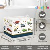 Clastyle Cartoon Construction Truck Shelf Basket Nursery Boy Room Car