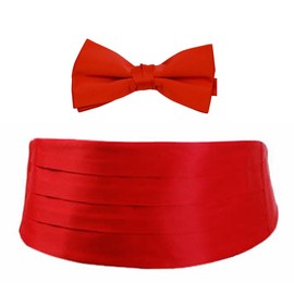 Cummerbund & Bow Tie Red cb00002