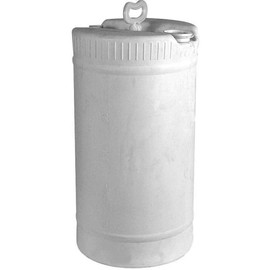 HOANK 15 Gallon Drum | Tight Head Drum | Water Storage | Chemical Storage | 2" & 3/4" Fittings | Food Grade | BPA Free | HDPE |UN Rated | Natural Color