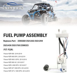 Nakuuly 2205502 Fuel Pump Assembly Compatible with Polaris RZR 900 XP 1000 2014-2019 Replaces 2521363 2521294 2521436 2521750 2208323