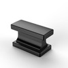 Asidrama 10 Pack Matte Black Kitchen Cabinet Knobs Drawer Cabinet