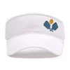 Pickleball Sport Embroidered Adjustable Pickleball Visor, Pickleball Sports Hat for