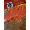 Big Bite Baits Curl Tail Grub Orange