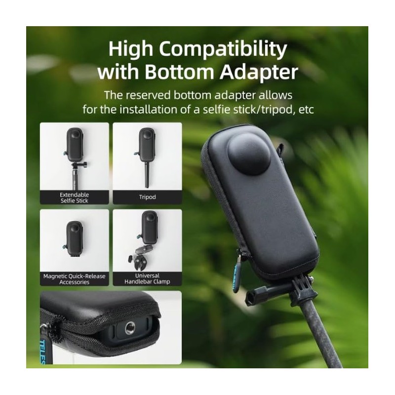 CamGo Telesin Protective Carry Case for Insta360 X4 / X5