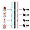 RuishiLinh 3 Pcs Makeup Brushes 4 In 1 Retractable Travel