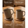 Faithful Panda 100Pcs 4.33" Blank Cork Coasters for Laser Engraving